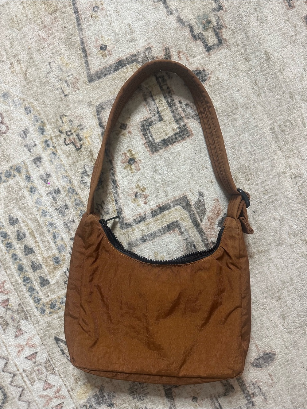 BAGGU mini nylon Shoulder Bag (new brown)